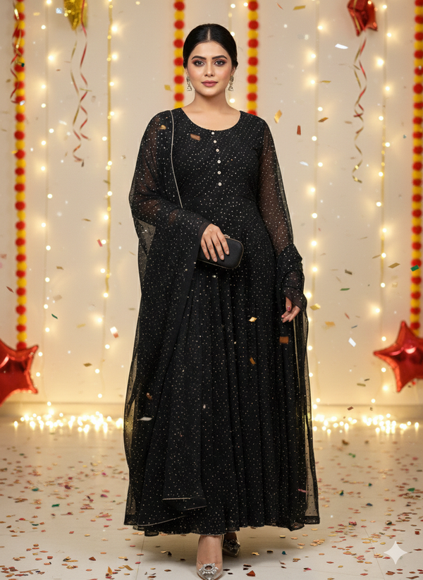 Bling Black Dress