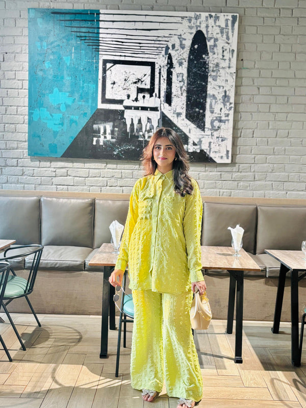 Green Glow Co Ord