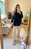Black Muzlin Shirt