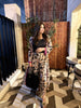 Black Serenity Kimino Set