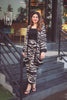 Zebra Print Kimino Set