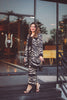 Zebra Print Kimino Set