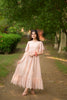 Charming Peach Chicken Dress