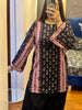 Black & Pink Booti Farshi Set