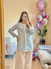 Sky Blue chickenkari Set