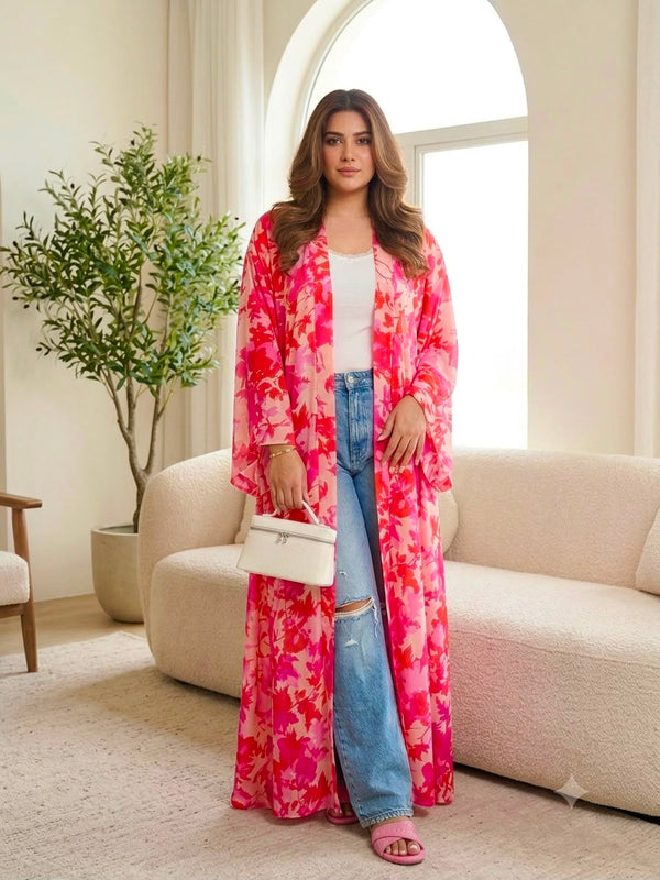 Pink Meadow Shrug