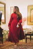 Maroon Dress ~ Smoked Mock Neck