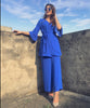 Overlapped Style Co-Ord Set with Belt