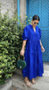 Blue 3 Tier Dress