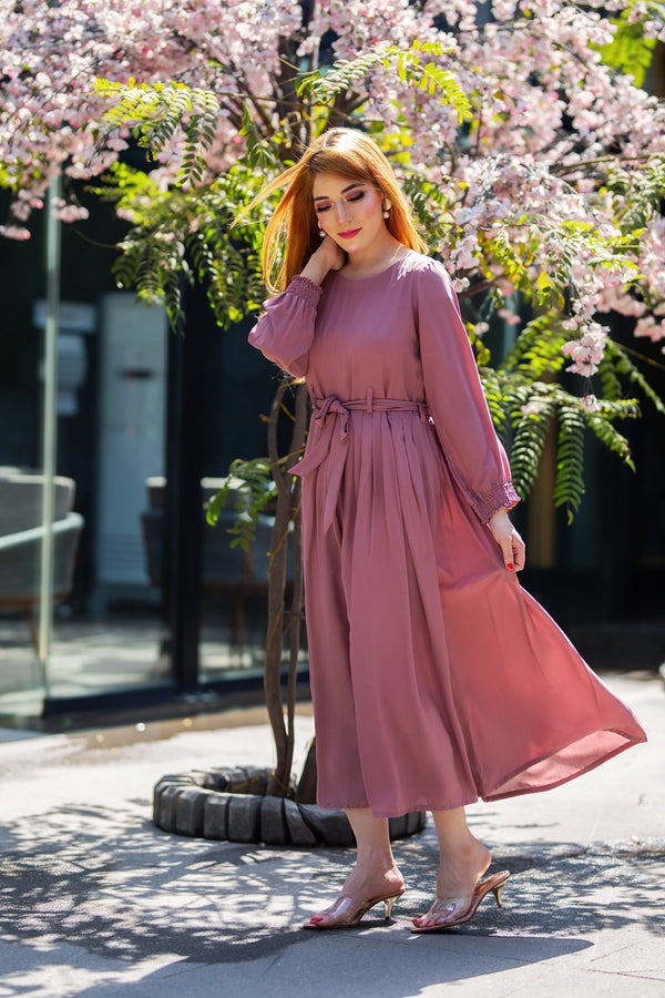 Mauve Long Dress