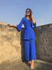 Overlapped Style Co-Ord Set with Belt
