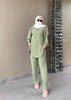 Basic Co-Ord Set with Puffy Sleeves