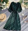 Green Georgette